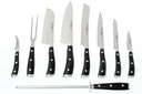 Bloque de cuchillos con 9 piezas Ikon - Wusthof
