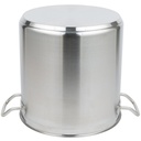 Olla acero inox con tapa 17.1 lts  Vollrath