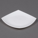 Plato Postre Blanco de Vidrio Opal, 19 cm - Delice - Arcoroc