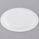 Plato Llano Blanco Ala Angosta de Vidrio Templado, 23.5cm - Hoteliere -Arcoroc