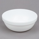 Ensaladera Blanca Apilable de Vidrio Templado Restaurante ,10 1/2 oz - Arcoroc