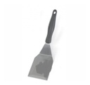 Espátula volteadora sólida 13 1/2 " con mango negro para trabajo pesado - Vollrath