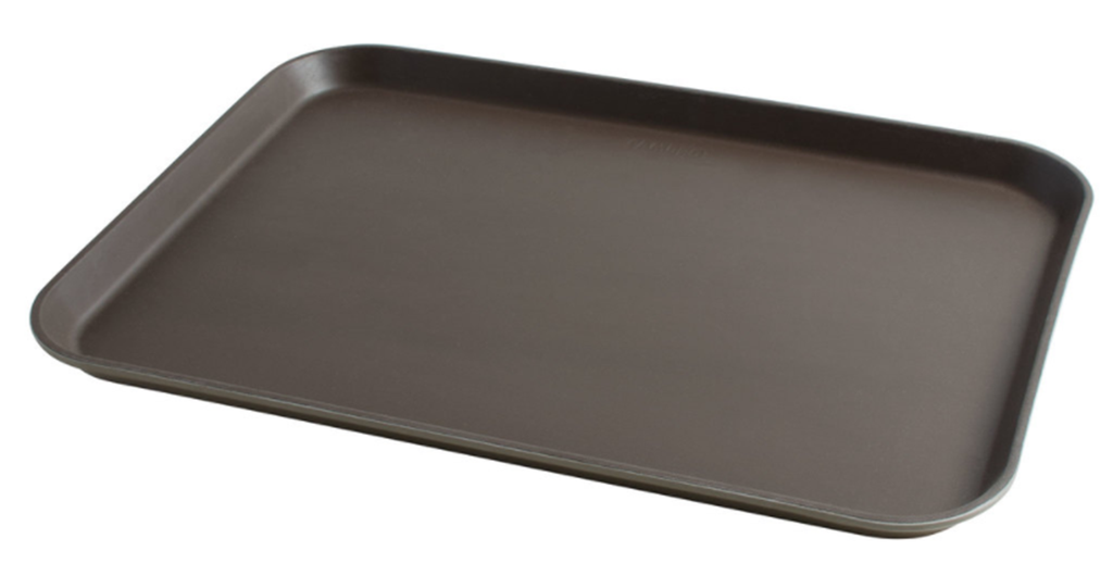 Bandeja antideslizante rectangular fibra de vidrio 40.5 x 56cm broceado Cambro