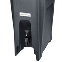 Contenedor isotermico liquidos 19.9 lts. gris granito Cambro