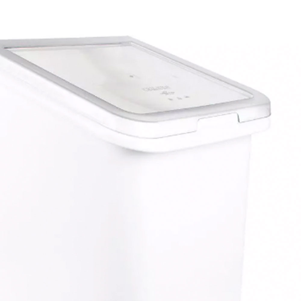 Carro almacenar ingredientes tapa deslizable 102lts. 42 x 75x 71cm blanco Cambro