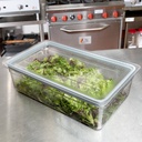 Tapa hermetica para azafate full policarbonato Cambro