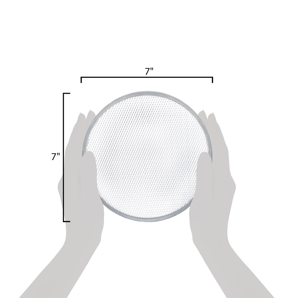 Malla para pizza 7" aluminio Metal Craft