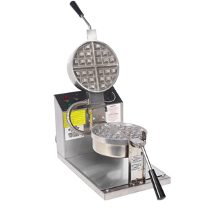 Wafflera redonda con termostato - Gold Medal