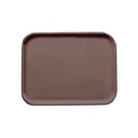 Bandeja antideslizante fibra de vidrio 36x46cm bronceado-Cambro China