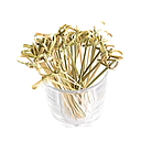 Palillos 7" de bambú con nudo paquete x 50 unidades - Town Food