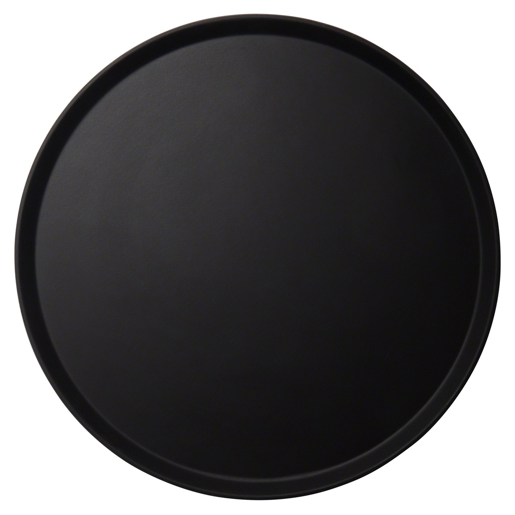 Bandeja antideslizante redonda 49.5 cm negro - Cambro USA