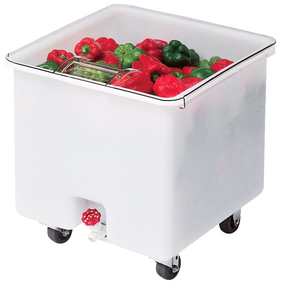 Carro verduras lavar y transportar 121 lt blanco - Cambro USA