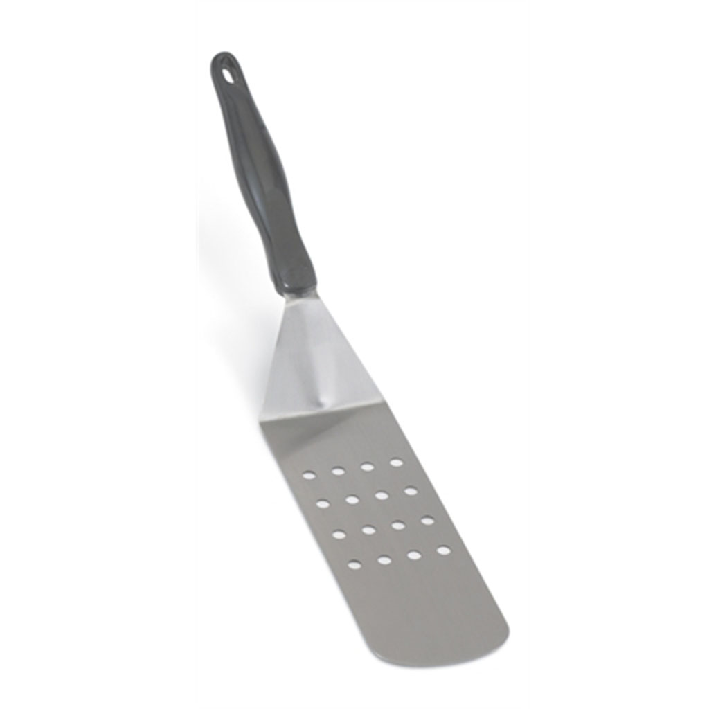 Espatula perforada mango negro inox - Vollrath