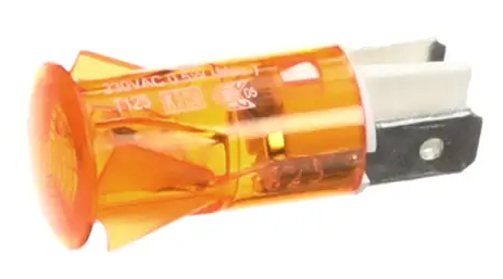 Orange pilot light diam 12 Roller Grill