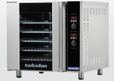 Horno de convección Turbofan de 5 bandejas - Moffat