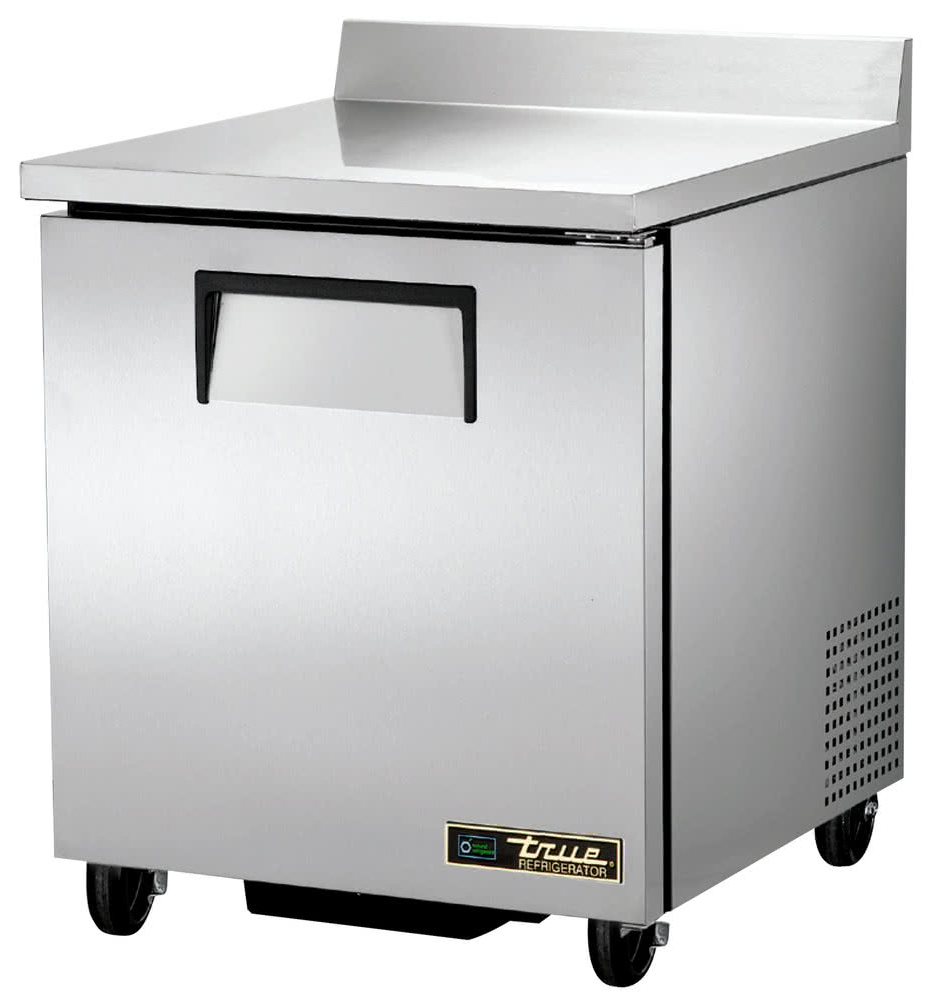 Mesa de trabajo refrigerada de puerta sólida con refrigerante de hidrocarburo R290 -True