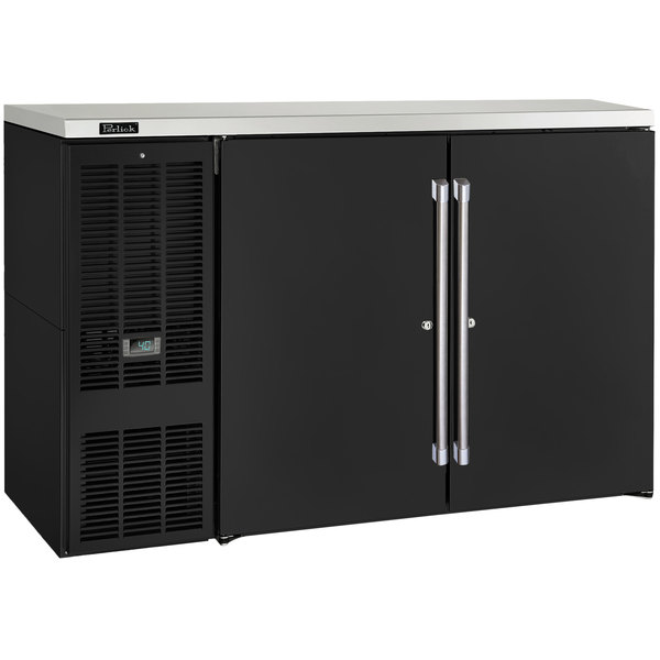 Refrigerador autocontenido de dos puertas con unidad a la izquierda - Perlick