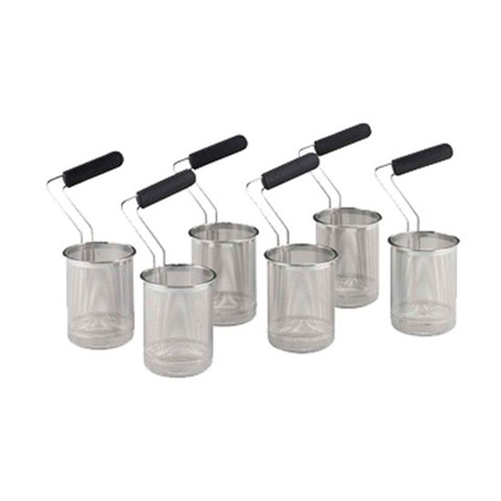 Set de 6 canastas redondas para cocción de pasta - Electrolux