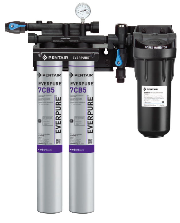 Sistema de filtración de agua doble Kleensteam II - Everpure