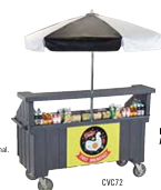 Carro de ventas Camcruiser color gris granito - Cambro USA