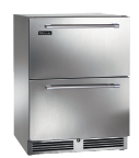 Refrigerador de 24" con conformidad ADA de  2 cajones - Perlick