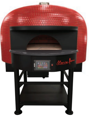Horno a gas rotatorio - Marra Forni