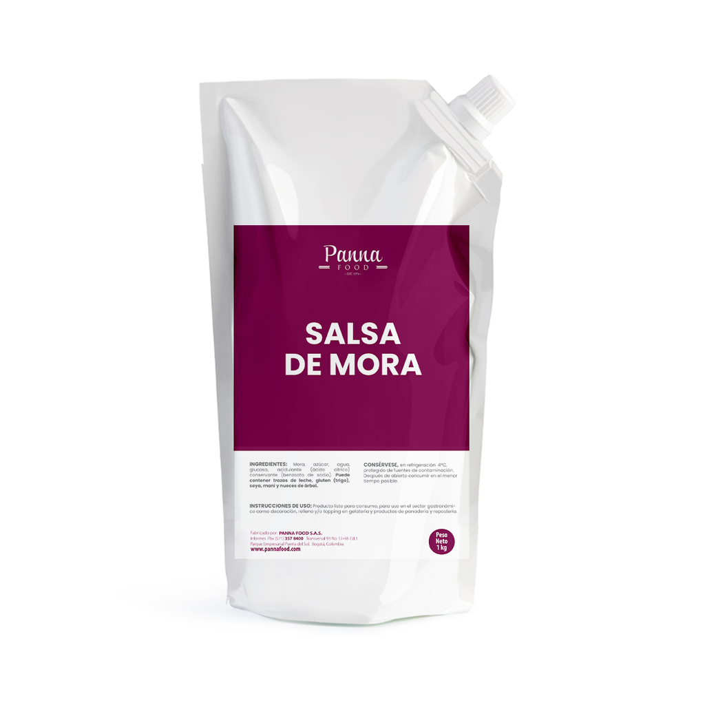 Salsa de Mora x 1 kg - Panna Food-MD