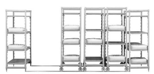 [CSMHDTK10000] Juego de rieles para 3 unidades moviles d 3.05 mts. - Cambro China
