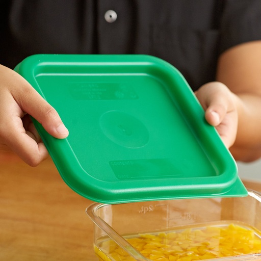 [SFC2452] Tapa para los recipientes cuadrados 1.9 y 3.8lt verde - Cambro China