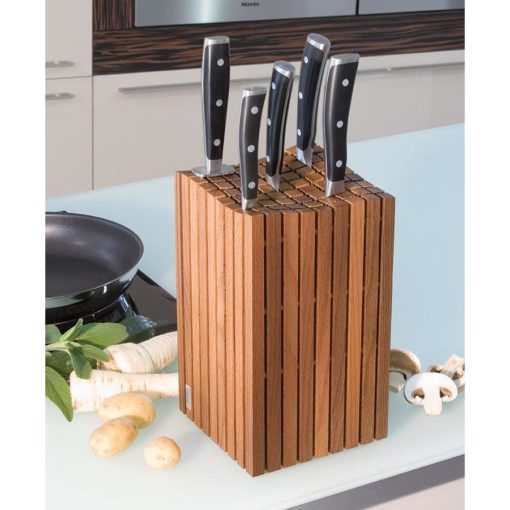 [2099605201-O] Bloque para Cuchillos de 5 piezas - Silverpoint (Outlet) - Wusthof
