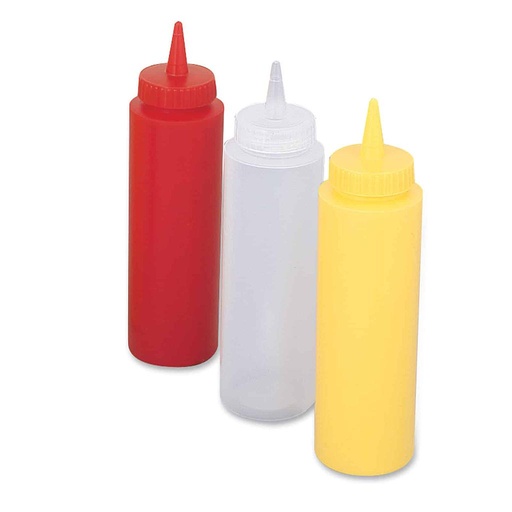 [2103] Botella Dispensadora de salsas transparente de 355 ml - Browne