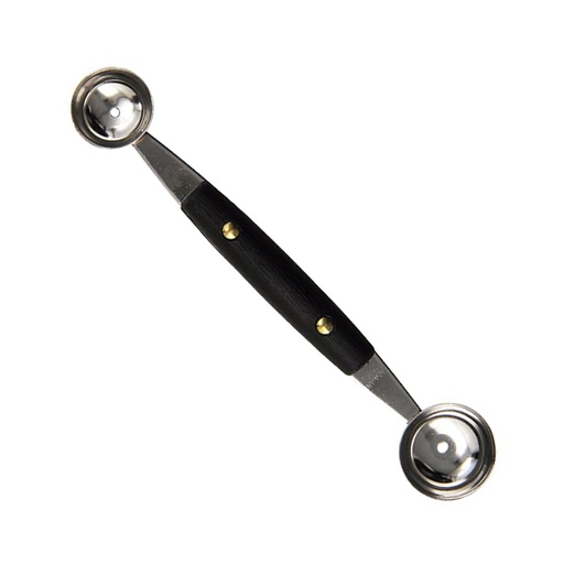 [1226SP] Cuchara 7" parisien doble sacabocados - Browne
