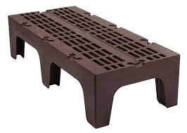 [DRS480131] Estiba ventilada polipropileno 30 x 53x 1.22cm cap. 1.360kg castaño - Cambro USA