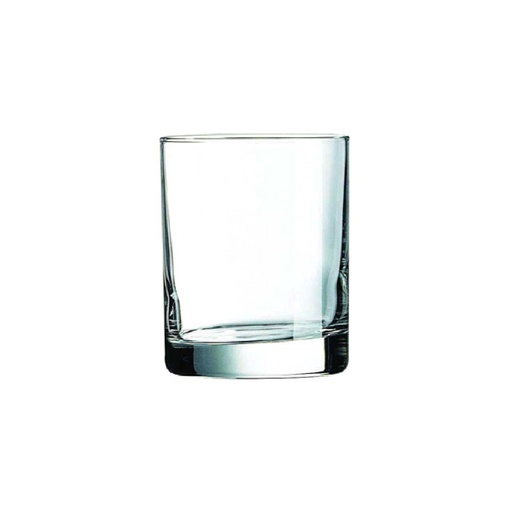 [J4169] Vaso Rocas de Vidrio Templado Princesa, 7 3/4 oz - Arcoroc