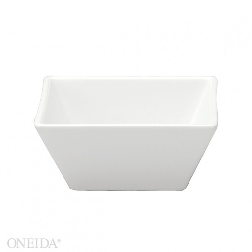 [F8010000714S-O] Tazón cuadrado porcelana 370ml -12.5cm blanco brillante (Outlet) - Oneida