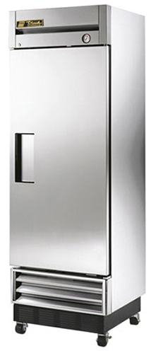 [T-23F-HC-LH] Congelador de puerta solida con refrigerante ecológico de hidrocarburo R-290 con bisagras al lado izquierdo - True