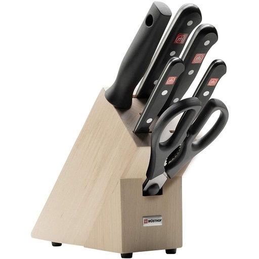 [1095070505-O] Bloque para Cuchillos de 6 piezas - Gourmet (Outlet) - Wusthof