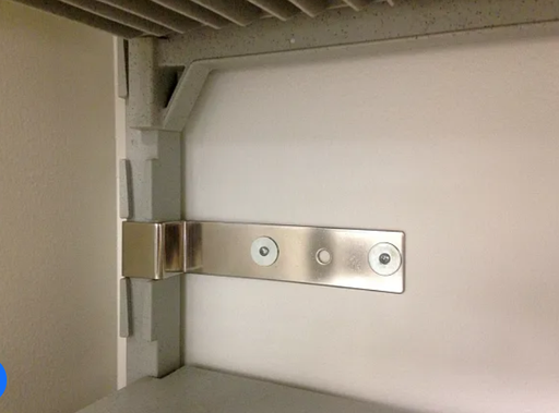 [CSWF] Sujetador a pared para estantería estacionaria en acero inoxidable (no incluye tornillos) - Cambro USA