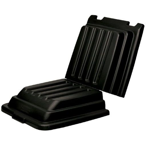 [FG9T2200BLA-O] Tapa abisagrada negra para contenedor - Rubbermaid Local