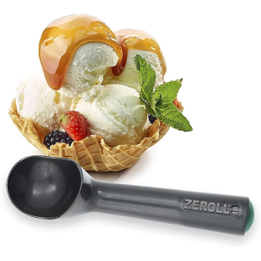 [1016-ZT-O] Cuchara helado negra fluido conductor 2.5oz (Outlet) - Zeroll