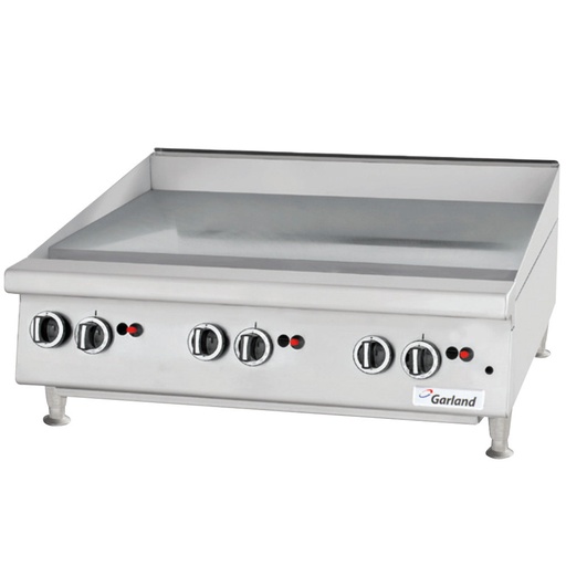 [GTGG36-GT36M] Plancha a gas de 36" Heavy Duty con termostato - Garland
