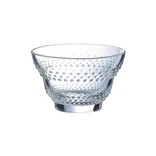 [L6687-O] Copa de Postre de Vidrio Templado Maeva Dot, 6.75 oz (Outlet) - Arcoroc
