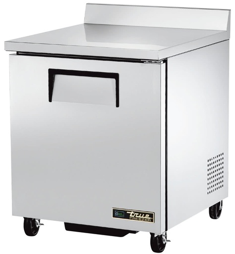 [TWT-27F-HC] Mesa de trabajo congelada de puerta sólida con refrigerante de hidrocarburo R290 - True