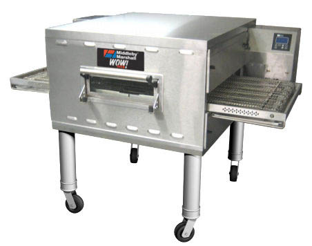 [PS638G] Horno Sencillo de Cadena WOW a Gas 38" de longitud de la cámara (Incluye 1 Horno+Base+Patas+Tapa) - Middleby Marshall