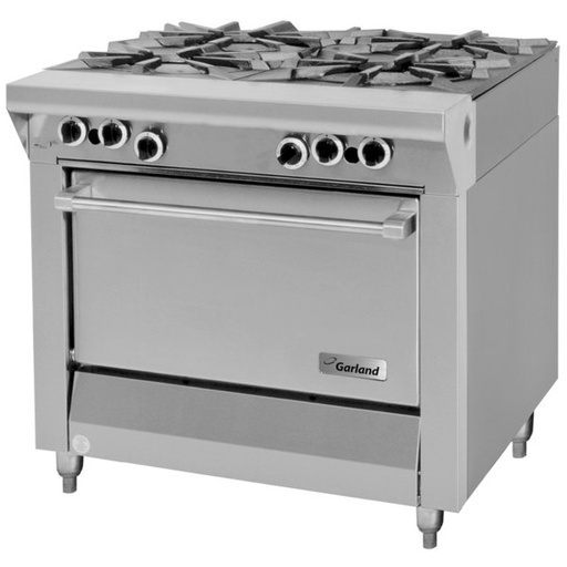 [M44R] Estufa a gas con horno de trabajo pesado Master Series - Garland