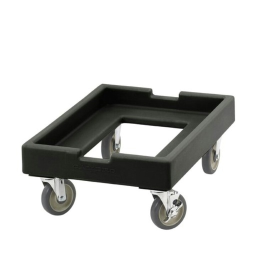 [CD1826PDB110] Camdolly Pizza Dough Box-Black - Cambro USA
