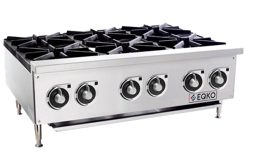 [HPA0006-IND] Estufa a gas de 6 quemadores de 90 cm - Anvil CN