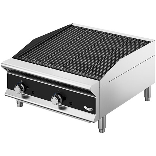 [CBGMD-24] Parrilla a gas de servicio mediano de 24" - Vollrath