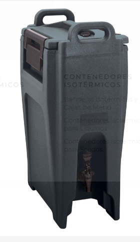 [UC500110] Contenedor isotermico liquidos 19.9 l negro - Cambro USA