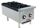 [HPA0002-KIT COMFABOY] Estufa de sobremesa de dos puestos de trabajo pesado. Incluye manguera de gas, suministros de instalación y fletes - ANVIL CN